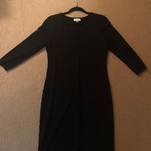 Calvin Klein knit black dress